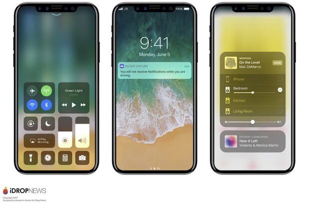 iPhone 8 renders