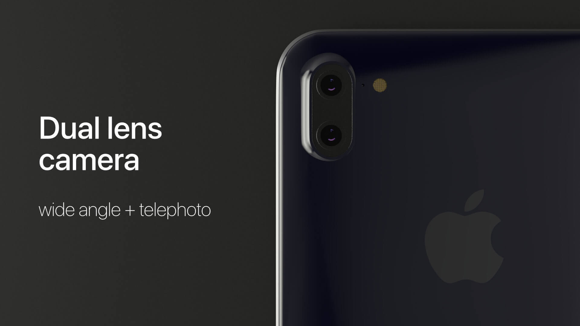 iPhone X dual lens