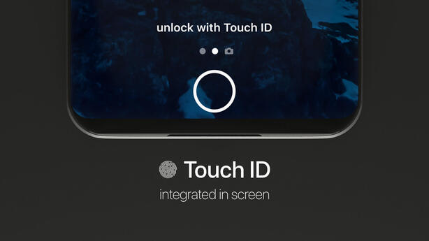 iPhone X Touch ID