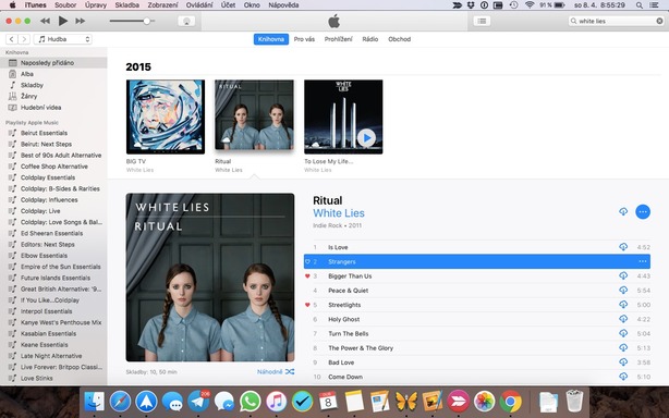 iTunes – vyzvánění 1