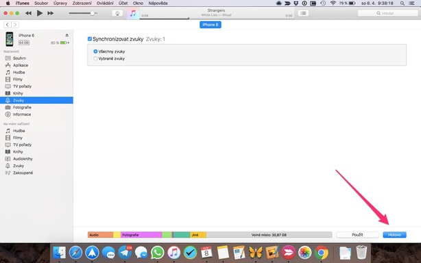 iTunes – vyzvánění 3