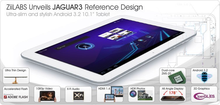 Jaguar tablet