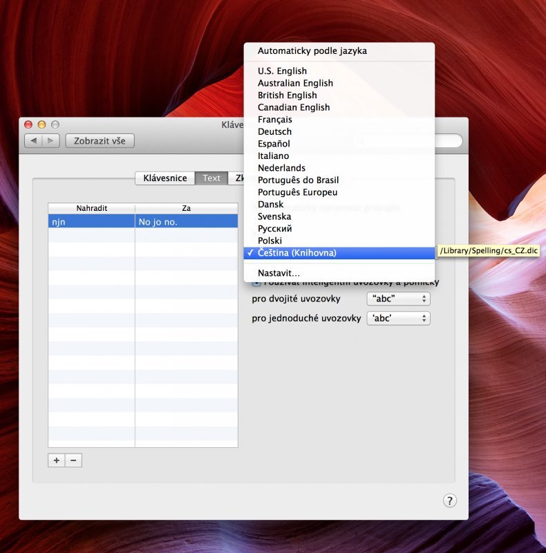 Jak na češtinu v Pages krok 8