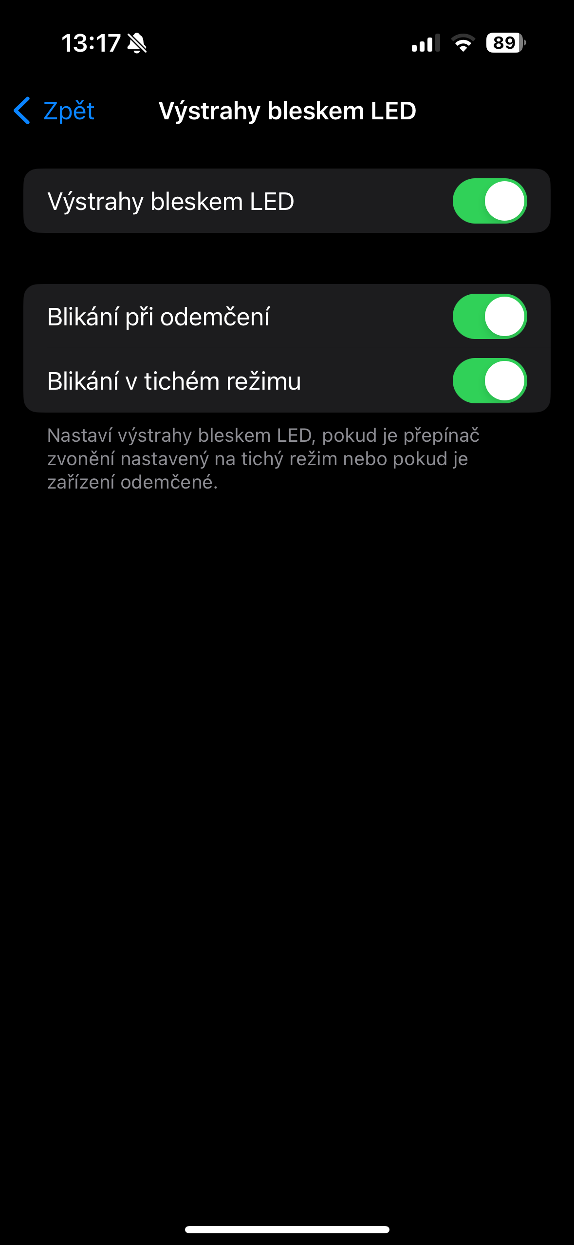 Jak se iPhonu nastavit upozornění pomocí LED blesku? mobilenet.cz radí