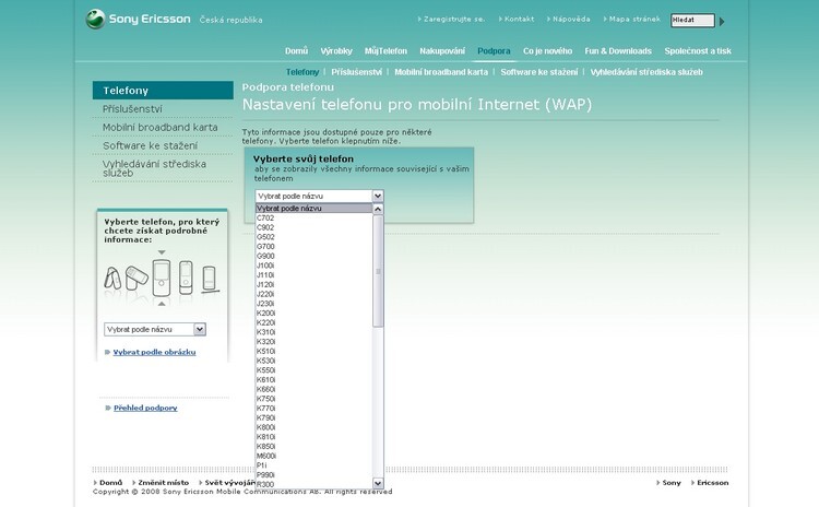Jak správně nastavit MMS, WAP, internet a e-mail