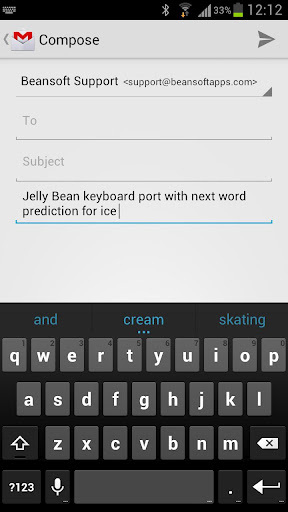 Jelly Bean Keyboard
