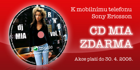 K mobilnímu telefonu Sony Ericsson CD Mia zdarma