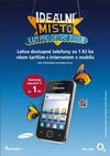 K tarifu O2 NEON nově Samsung Galaxy Y za 1 Kč