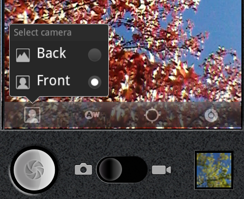 Kamera - Android 2.3