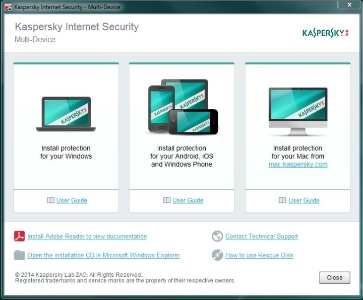 Kaspersky Internet Security – Multi-Device 2015