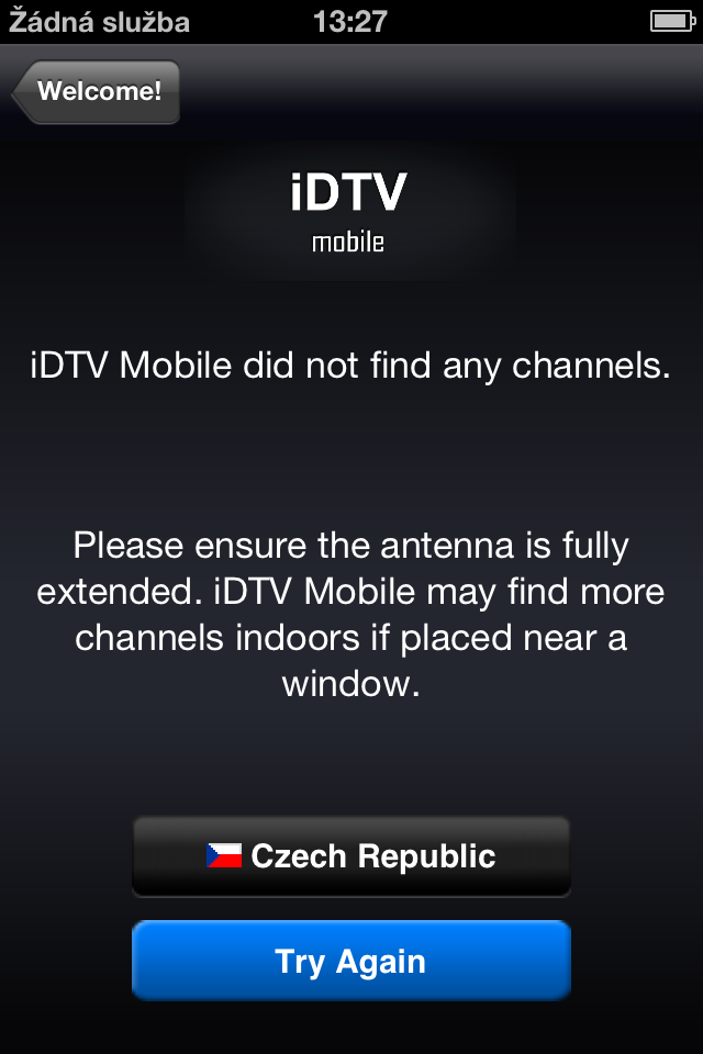 Kidigi iDTV: televizní DVB-T tuner
