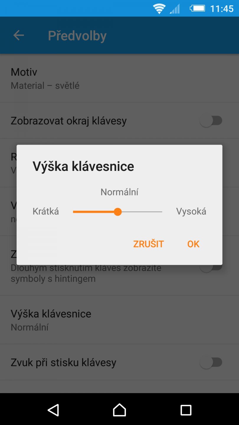 Klávesnice Google