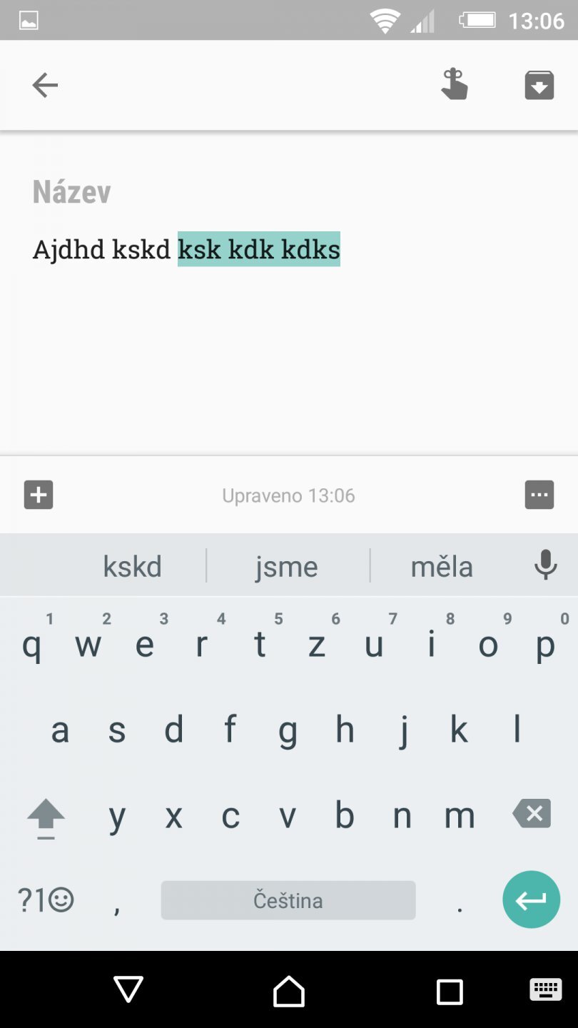 Klávesnice Google