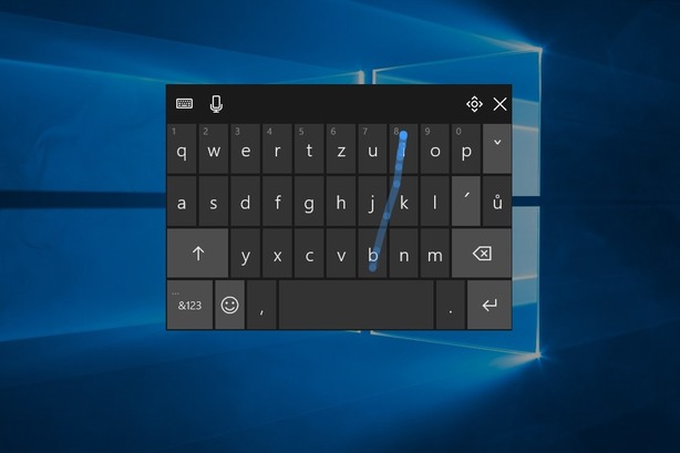 Klávesnice z mobilních Windows