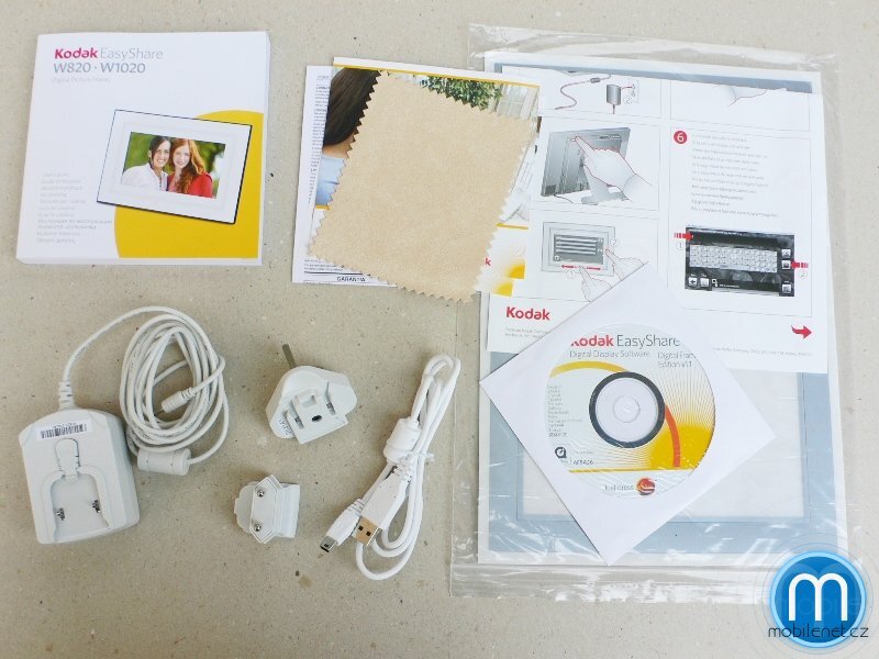 Kodak EasyShare W1020: digitální fotorámeček s Wi-Fi