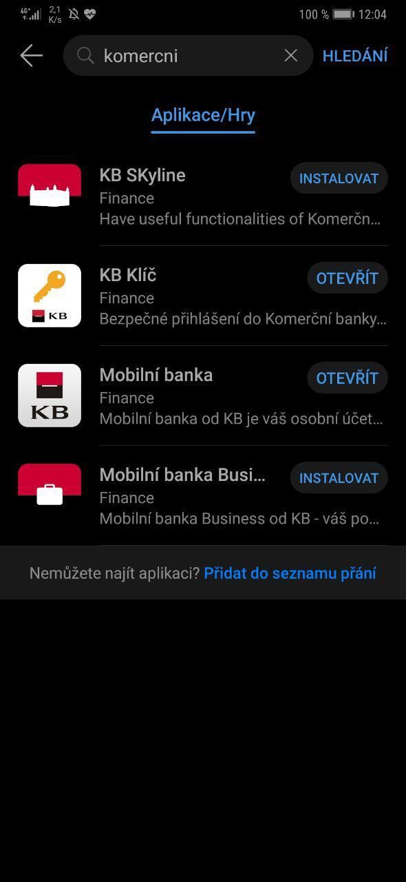 Komerční banka Huawei Gallery