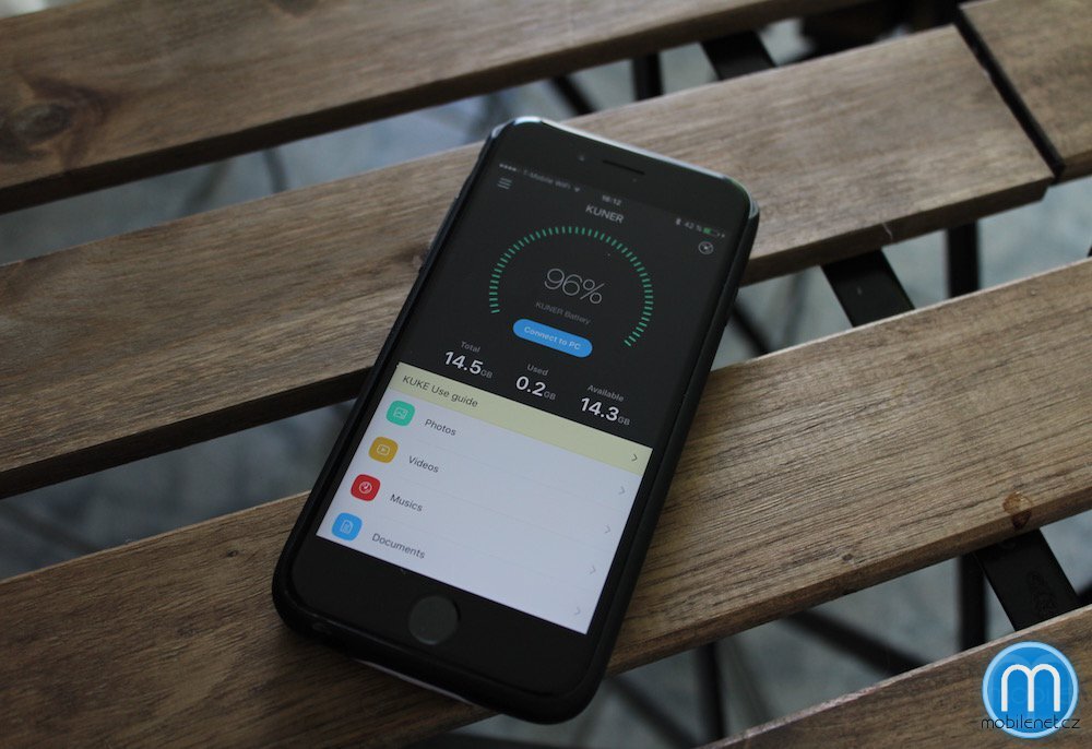 KUKE nabíjecí pouzdro pro iPhone 6s