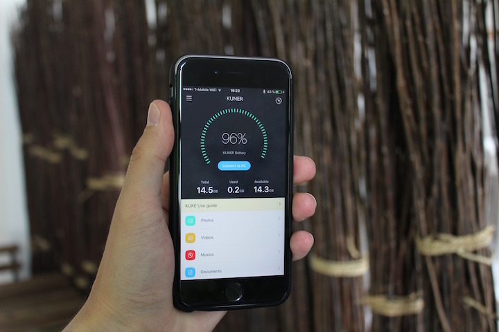 KUKE nabíjecí pouzdro pro iPhone 6s