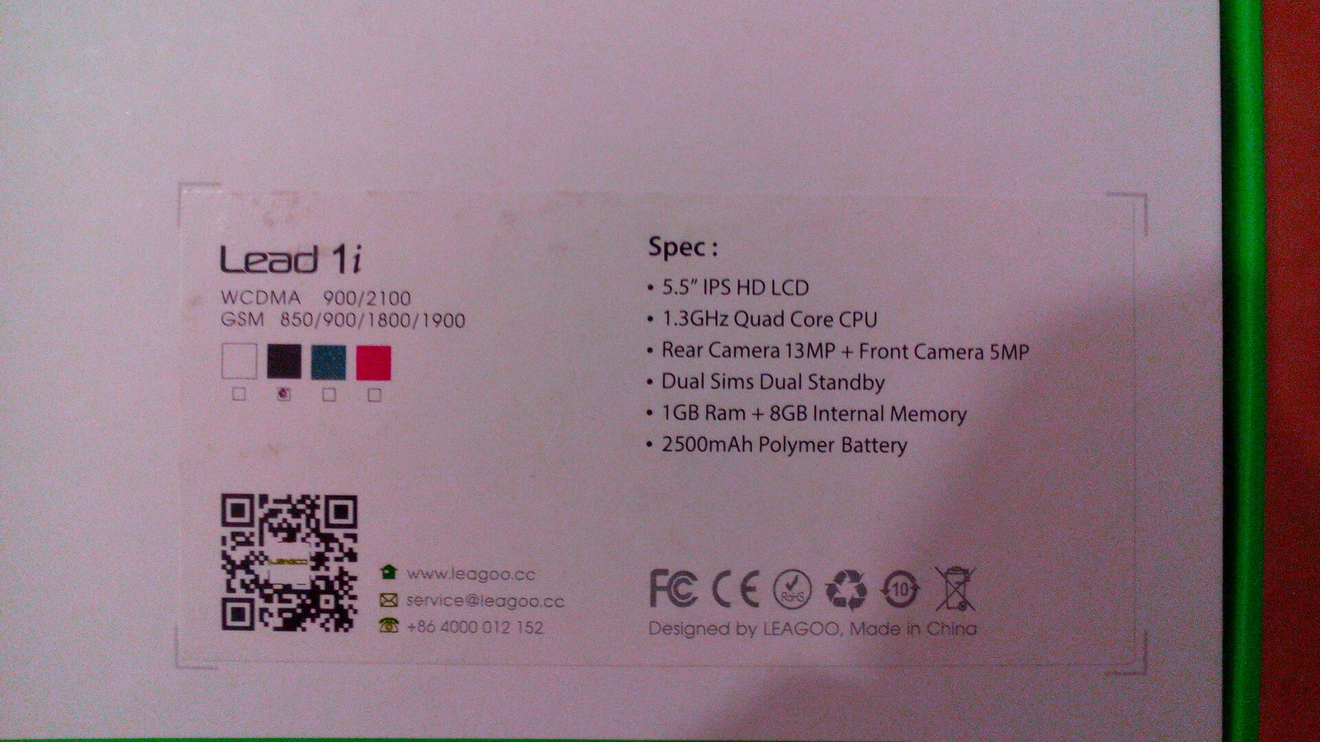 Leagoo Lead 1i