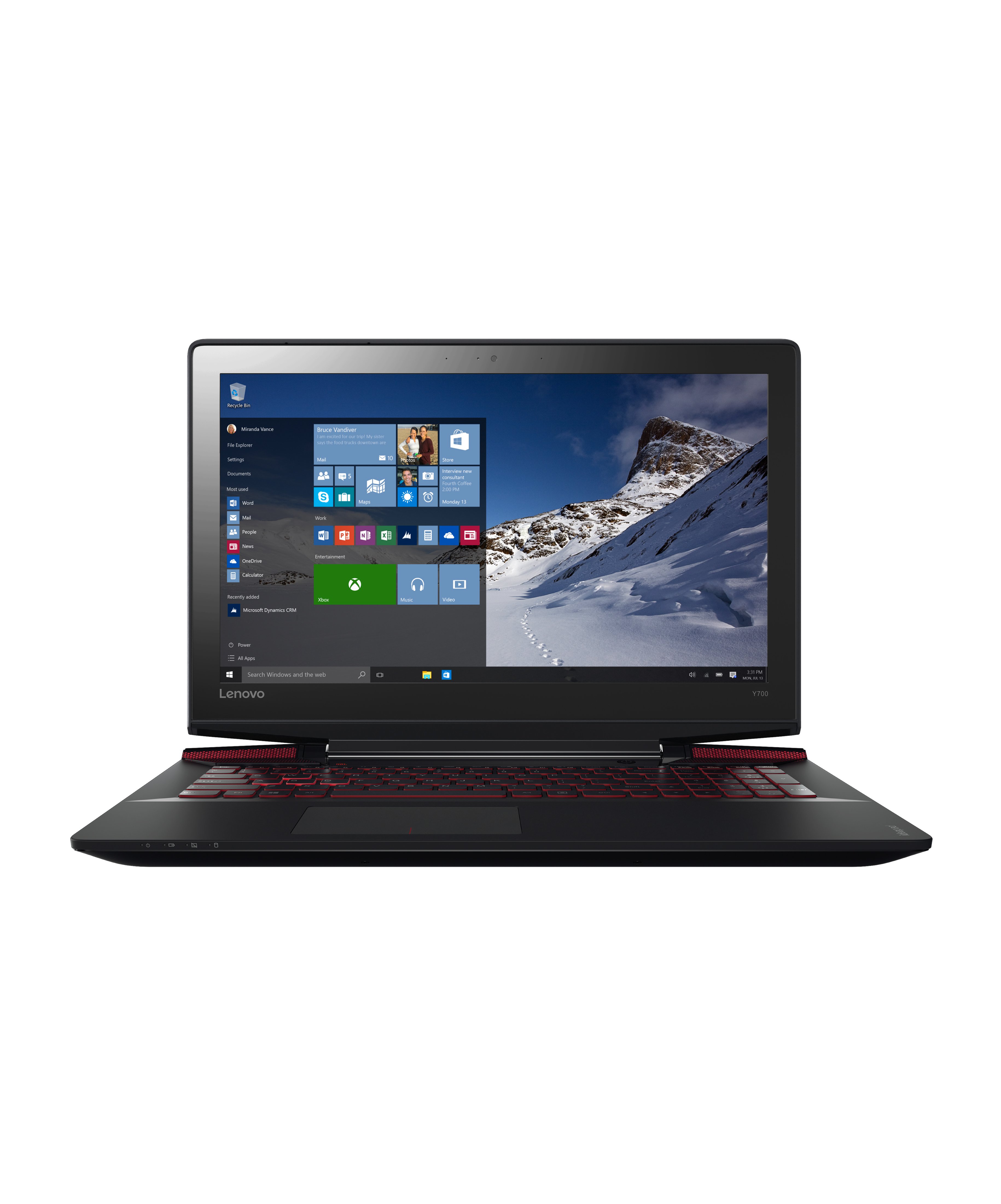Souris Touchpad Lenovo Ideapad Y700-15ISK 80NV - Réf 920-003010-01 - Occasion