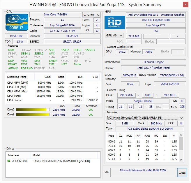 Lenovo IdeaPad Yoga 11S