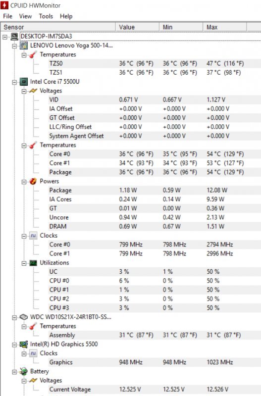 Lenovo IdeaPad Yoga 500 14\"