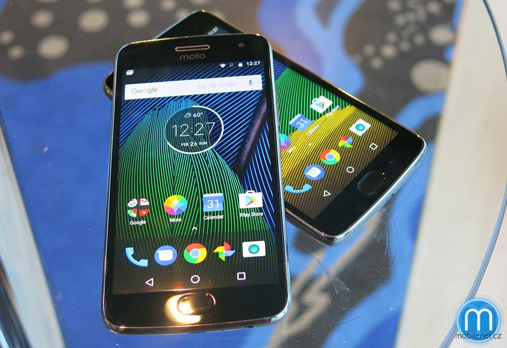 Lenovo Moto G5 a Moto G5 Plus
