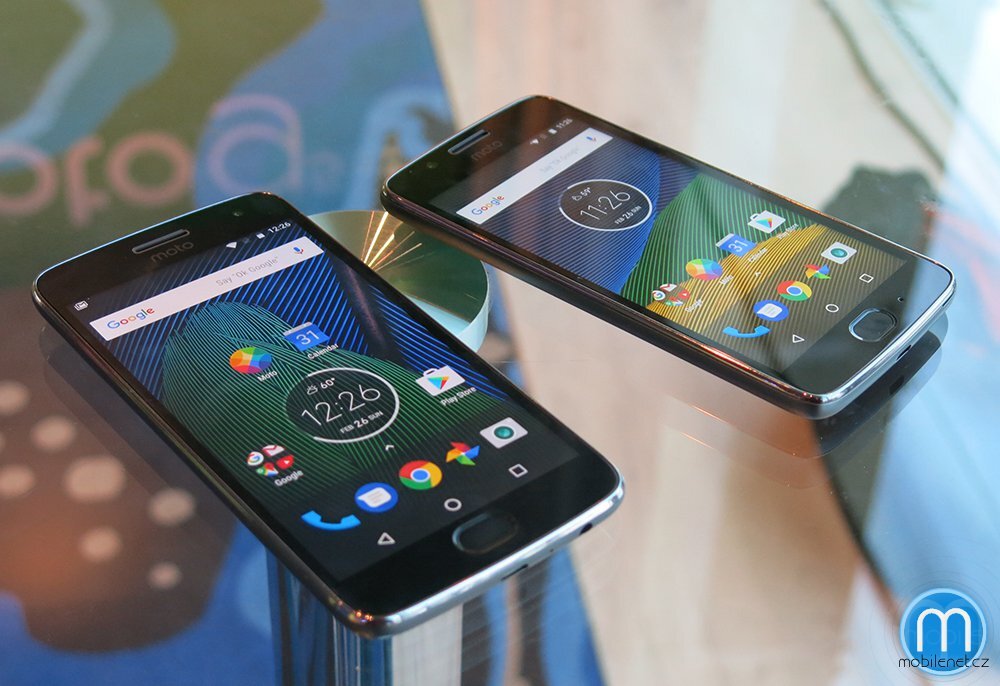 Lenovo Moto G5 a Moto G5 Plus