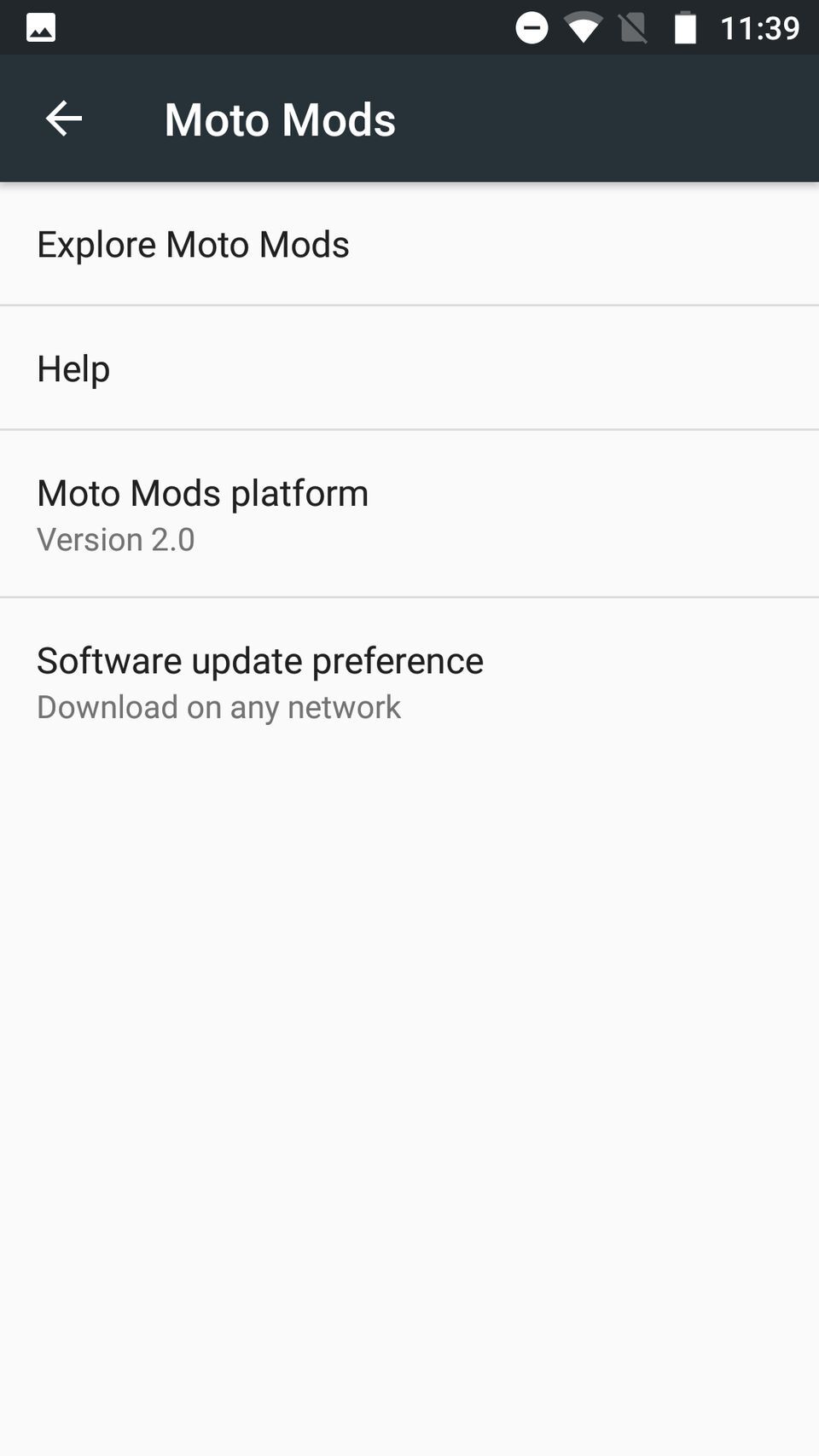 Lenovo Moto Z2 Play
