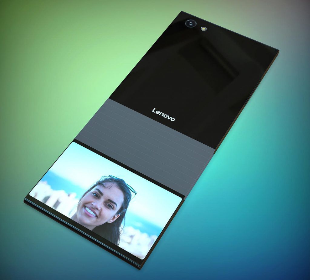 Lenovo patent ohebný telefon
