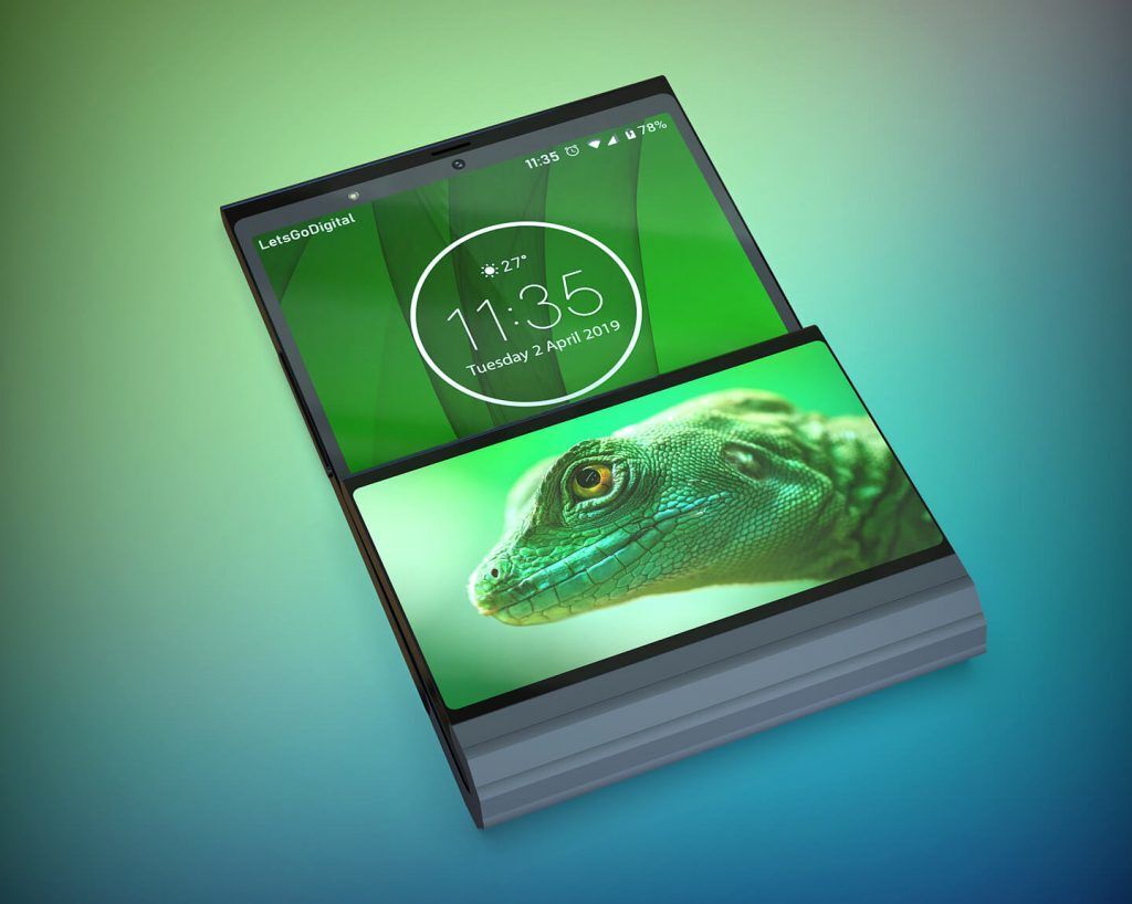 Lenovo patent ohebný telefon