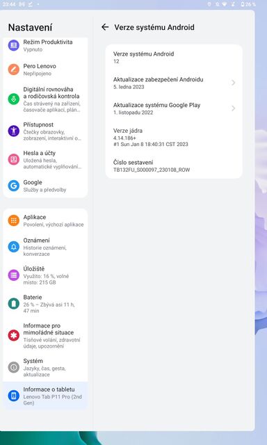 Lenovo Tab P11 Pro 2nd