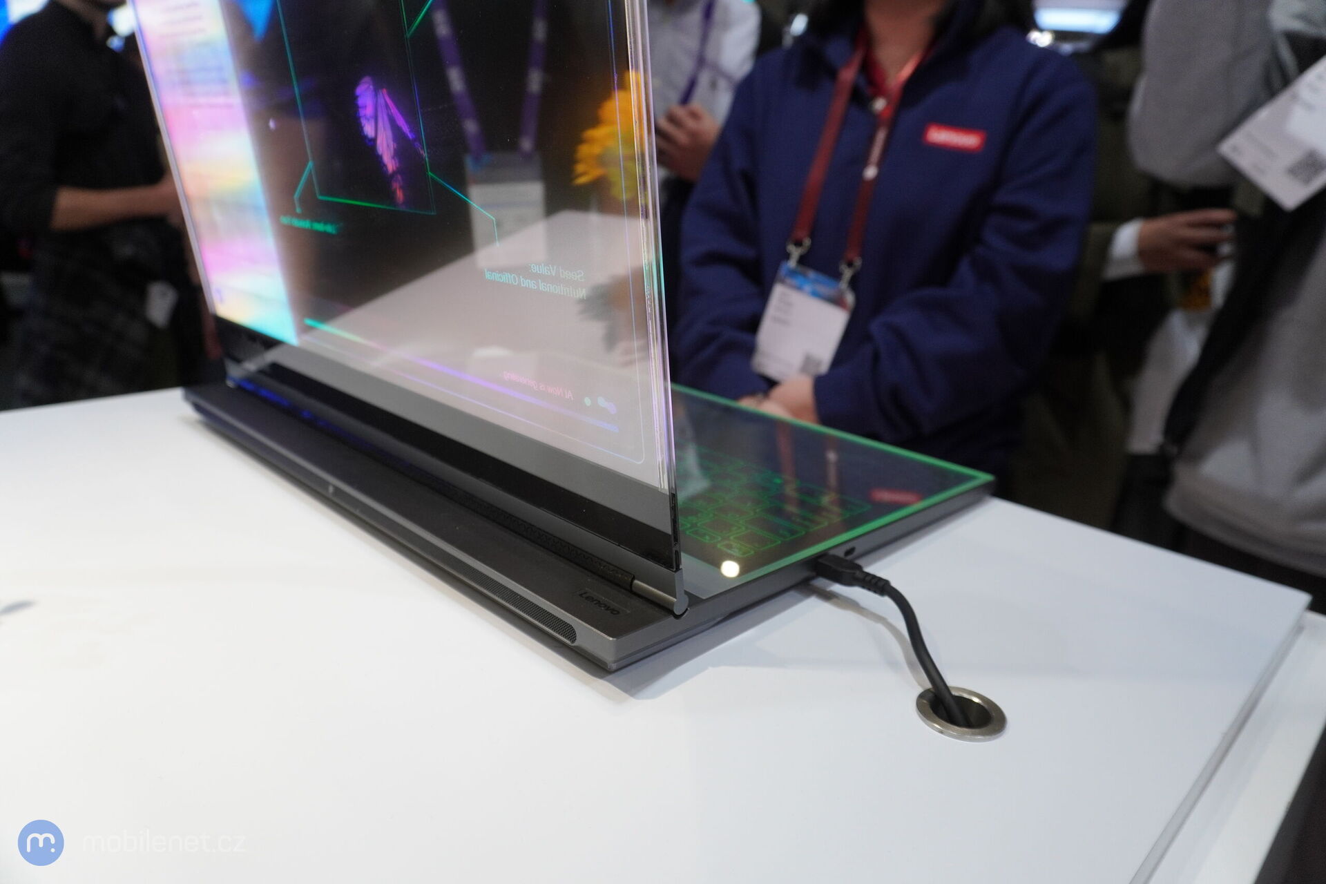 Lenovo ThinkBook Transparent Display Laptop Concept