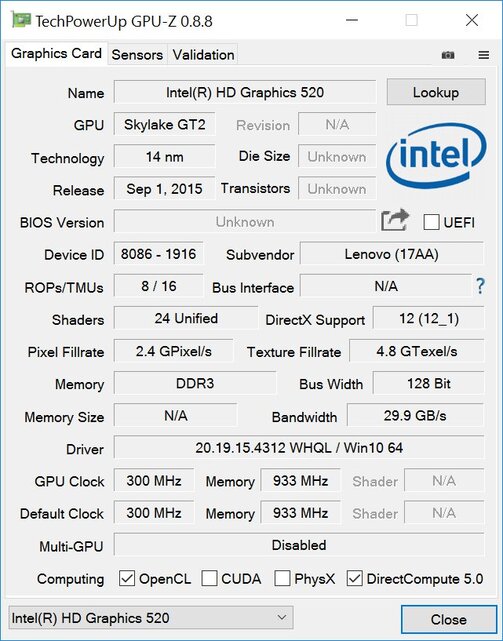 Lenovo ThinkPad X1 Yoga