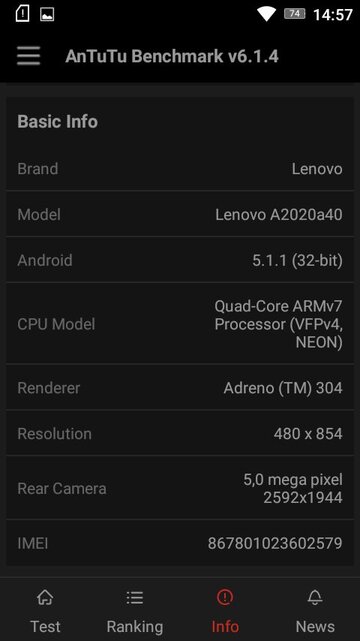 Lenovo Vibe C