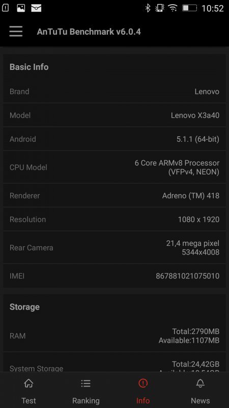Lenovo Vibe X3