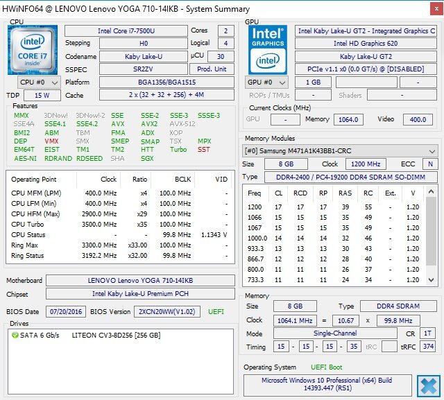 Lenovo Yoga 710 14\"