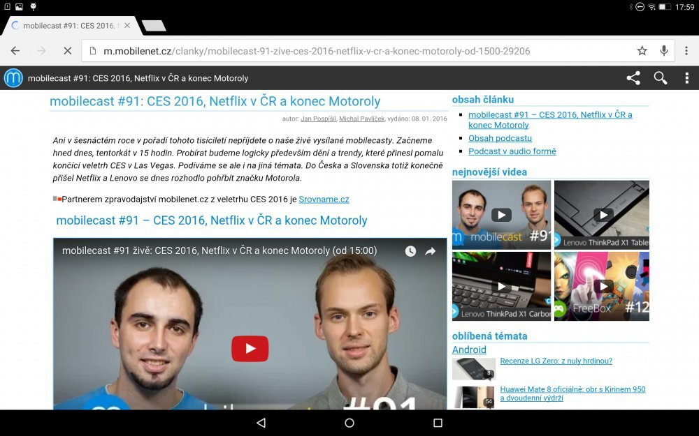 Lenovo Yoga Tab 3 Pro