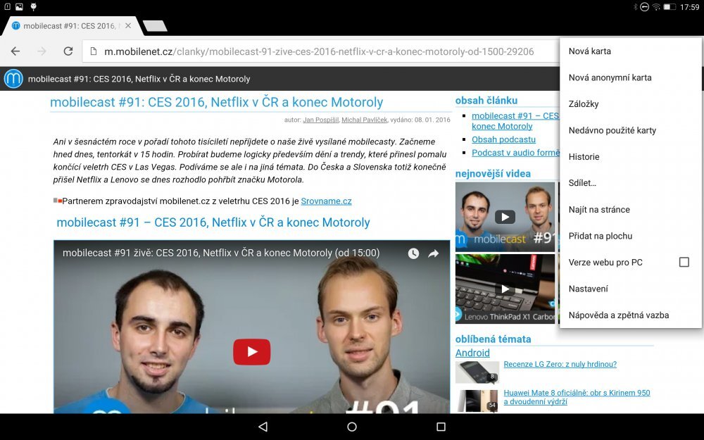 Lenovo Yoga Tab 3 Pro