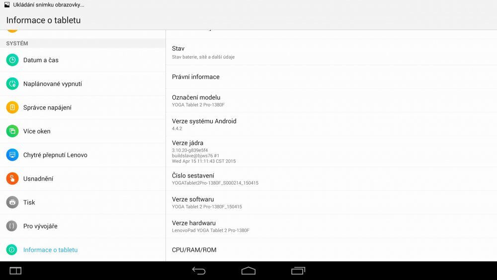 Lenovo Yoga Tablet 2 Pro