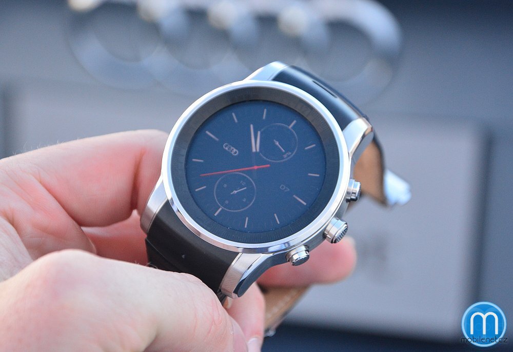 LG G Watch R Audi