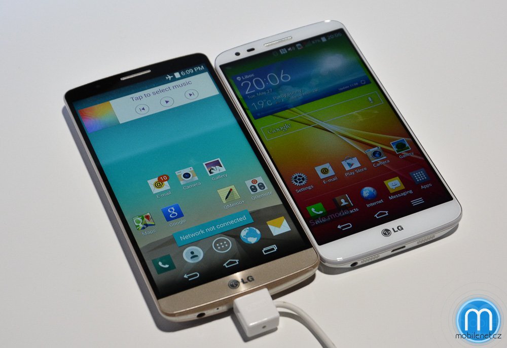 LG G3 vs. LG G2