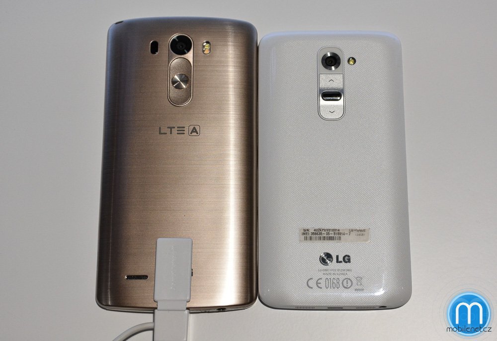 LG G3 vs. LG G2
