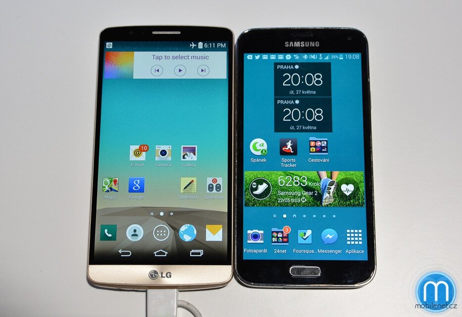 LG G3 vs. Samsung Galaxy S5