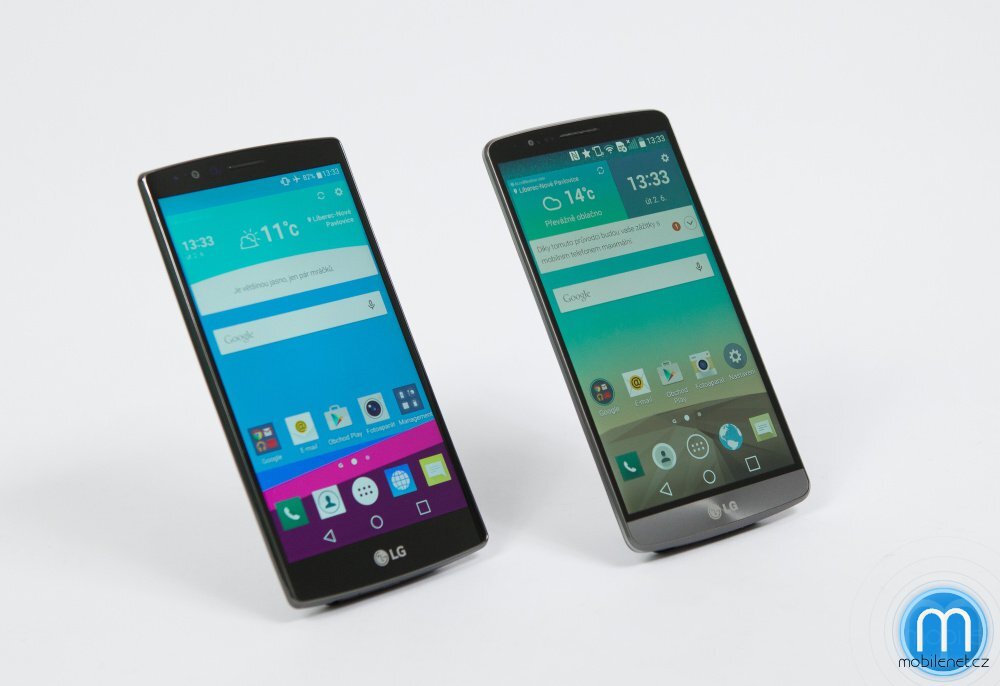 LG G4 a LG G3