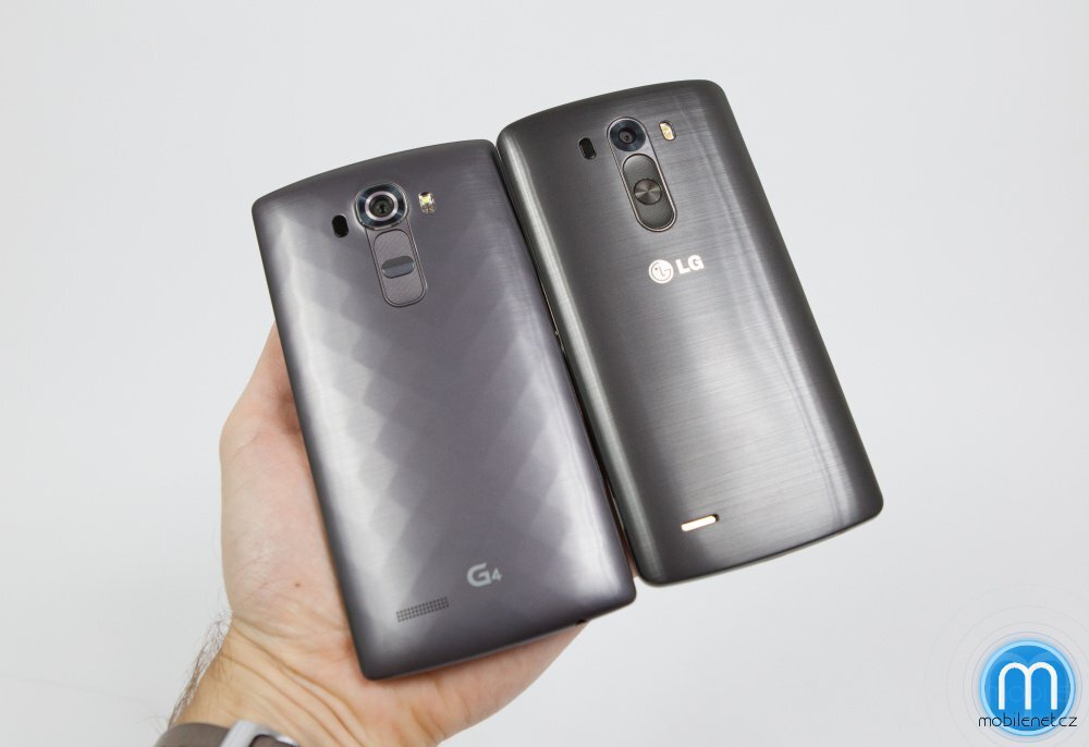LG G4 a LG G3