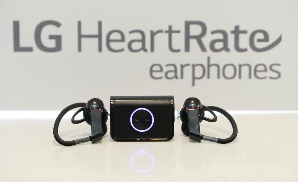 LG Heartrate Earphones