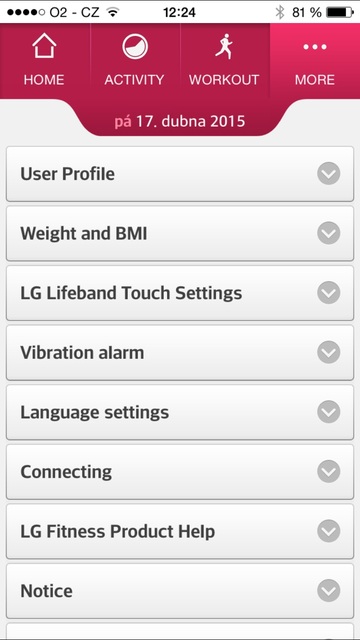 LG Lifeband Touch
