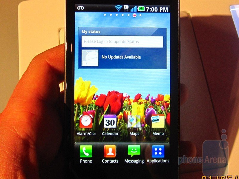 LG Optimus 2X live