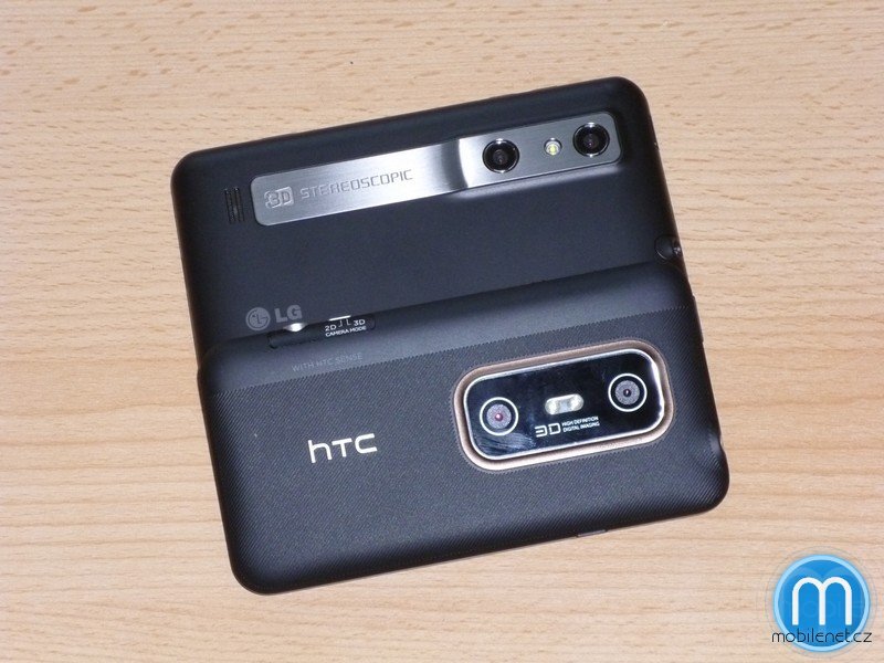 LG Optimus 3D a HTC EVO 3D